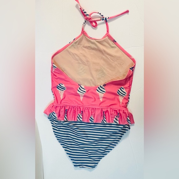Tea collection Girls One-piece Swimsuit size 12 - Picture 2 of 3